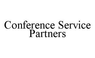 CONFERENCE SERVICE PARTNERS trademark