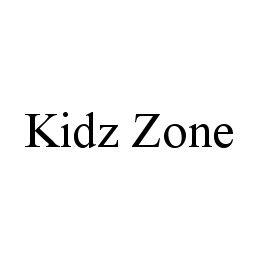 KIDZ ZONE trademark