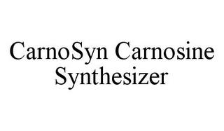 CARNOSYN CARNOSINE SYNTHESIZER trademark