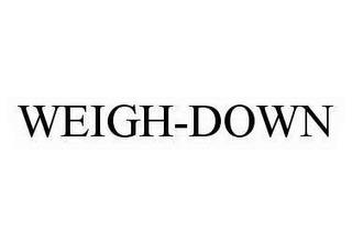 WEIGH-DOWN trademark