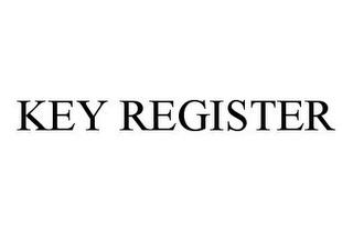 KEY REGISTER trademark