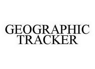 GEOGRAPHIC TRACKER trademark