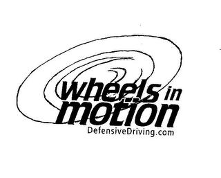 WHEELS IN MOTION DEFENSIVEDRIVING.COM trademark