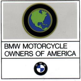 BMW MOTORCYCLE OWNERS OF AMERICA trademark