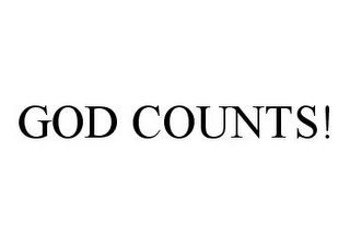 GOD COUNTS! trademark