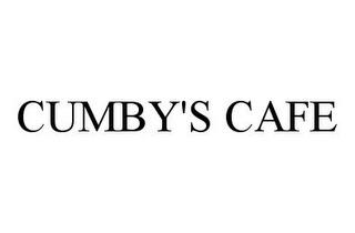 CUMBY'S CAFE trademark