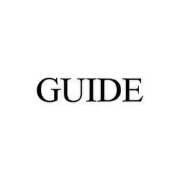 GUIDE trademark