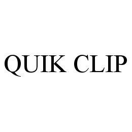 QUIK CLIP trademark