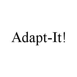 ADAPT-IT! trademark