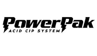 POWERPAK ACID CIP SYSTEM trademark