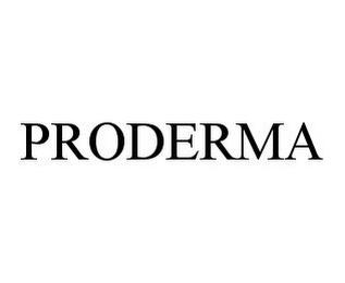 PRODERMA trademark