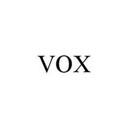 VOX trademark