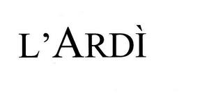 L'ARDI trademark