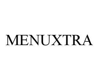 MENUXTRA trademark