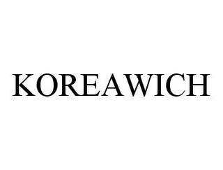 KOREAWICH trademark