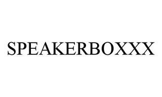 SPEAKERBOXXX trademark