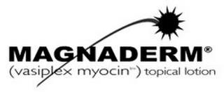 MAGNADERM (VASOPLEX MYOCIN) trademark