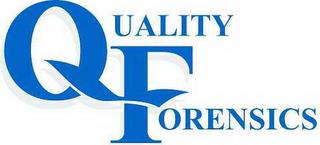 QUALITY FORENSICS trademark