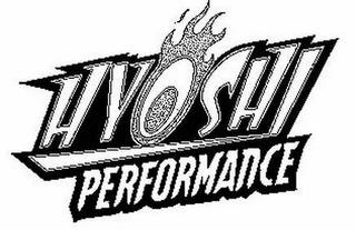 HYOSHI PERFORMANCE trademark