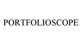 PORTFOLIOSCOPE trademark