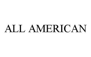 ALL AMERICAN trademark