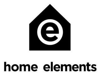 E HOME ELEMENTS trademark