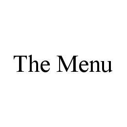 THE MENU trademark