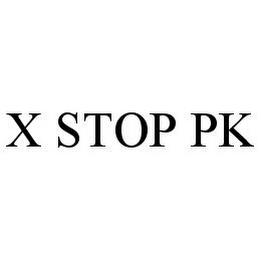 X STOP PK trademark