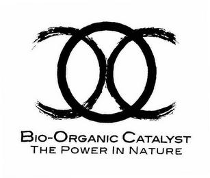 BIO-ORGANIC CATALYST THE POWER IN NATURE trademark