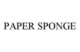 PAPER SPONGE trademark