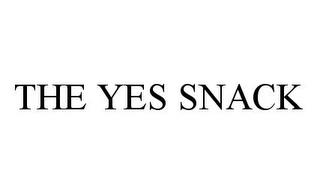 THE YES SNACK trademark