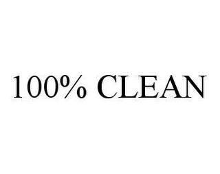 100% CLEAN trademark