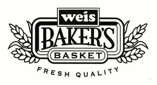 WEIS BAKER'S BASKET FRESH QUALITY trademark