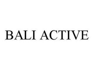 BALI ACTIVE trademark