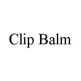 CLIP BALM trademark