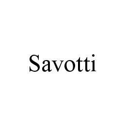 SAVOTTI trademark