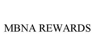 MBNA REWARDS trademark