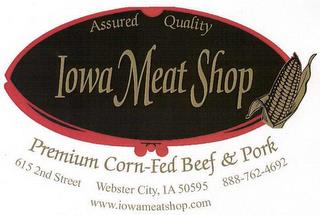 IOWA MEAT SHOP trademark