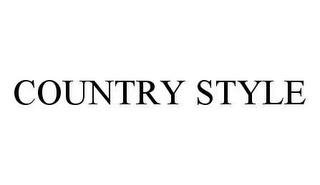 COUNTRY STYLE trademark