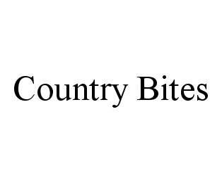 COUNTRY BITES trademark