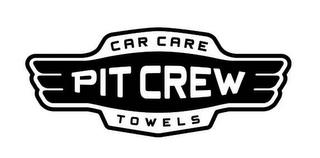 PIT CREW CAR CARE TOWELS trademark