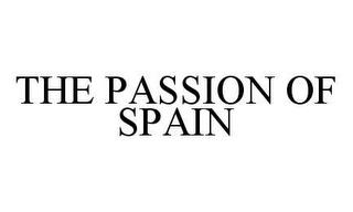 THE PASSION OF SPAIN trademark