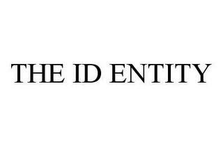 THE ID ENTITY trademark