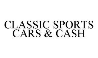 CLASSIC SPORTS CARS & CASH trademark