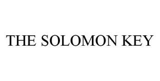 THE SOLOMON KEY trademark