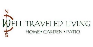 N S WELL TRAVELED LIVING HOME GARDEN PATIO trademark