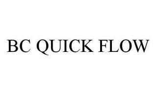 BC QUICK FLOW trademark