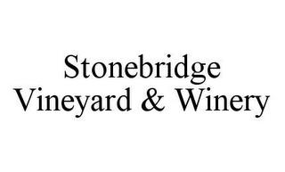 STONEBRIDGE VINEYARD & WINERY trademark