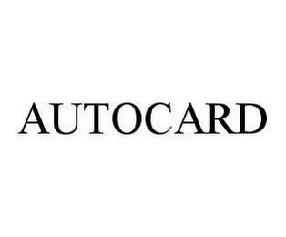 AUTOCARD trademark