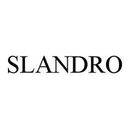 SLANDRO trademark